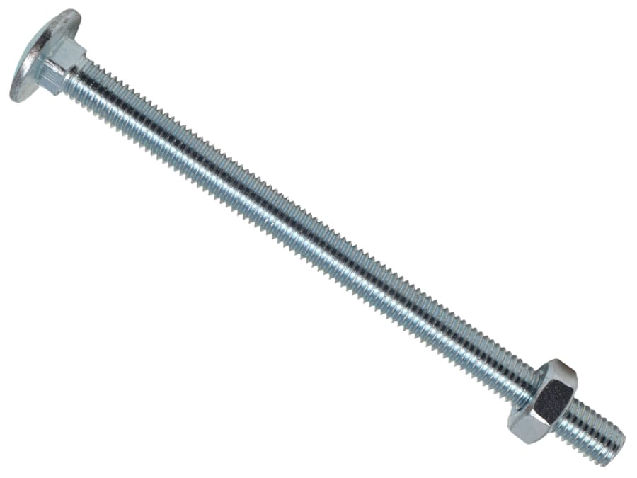 Metalmate MEMCSX10200 M10 x 200mm Cup Square Hex Bolt & Nut