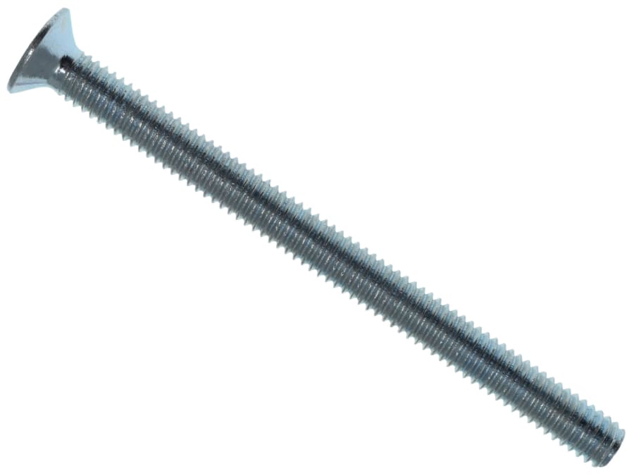 Metalmate MEMMSCSK0430 M4 x 30mm Pozi CSK Machine Screw Zinc Plated