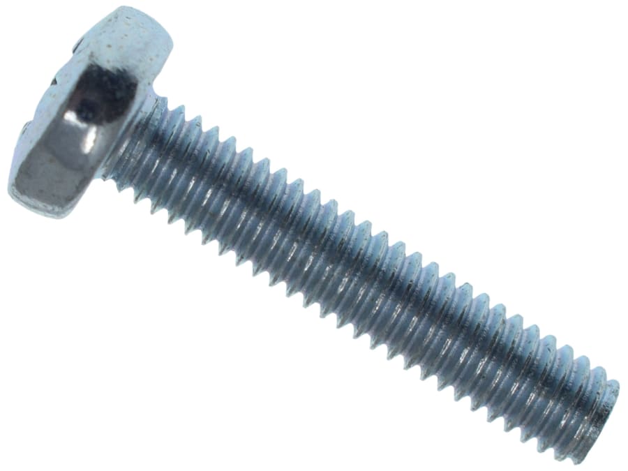 Metalmate MEMMSPAN0325 M3 x 25mm Pan Head Machine Screws ZP Box 50