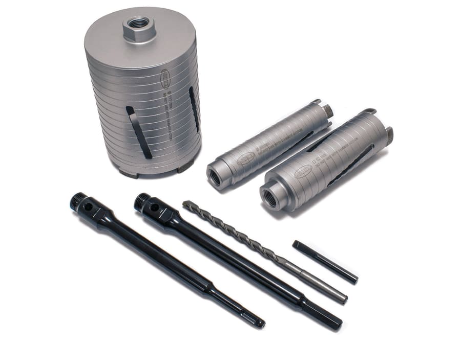 Mexco A10DCDKIT37 7 Piece Dry Core Drill Kit