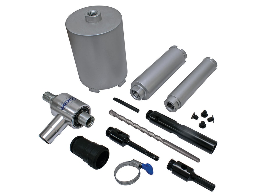 Mexco A10DCDKITEXT3 Dust Management Core Drill Kit