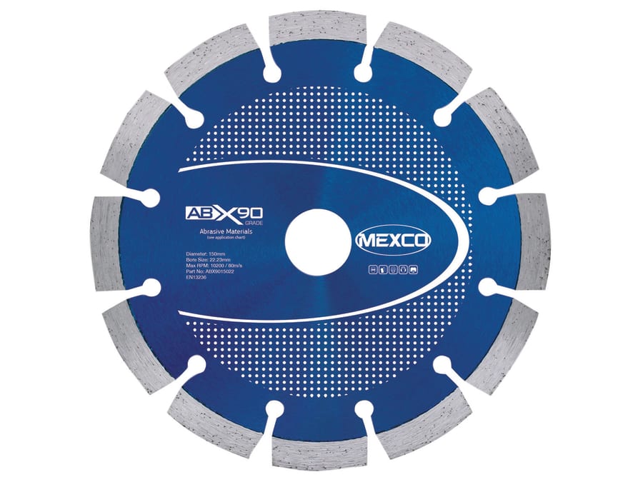 Mexco ABX9015022 150 x 22mm Diamond Blade
