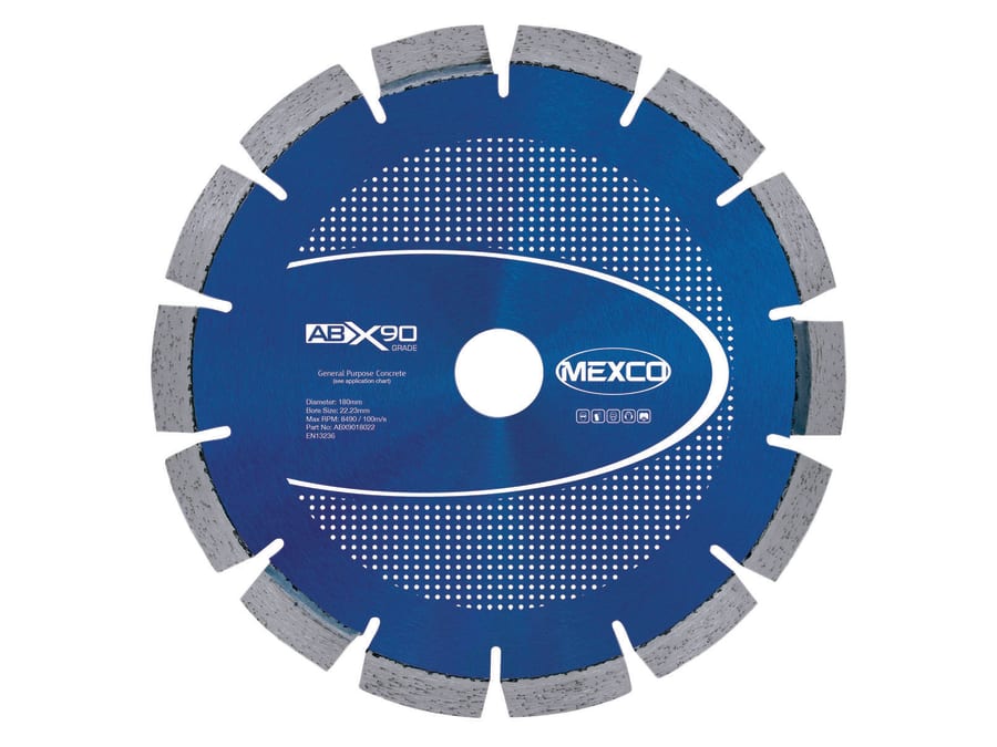 Mexco ABX9018022 180x22mm Diamond Blade