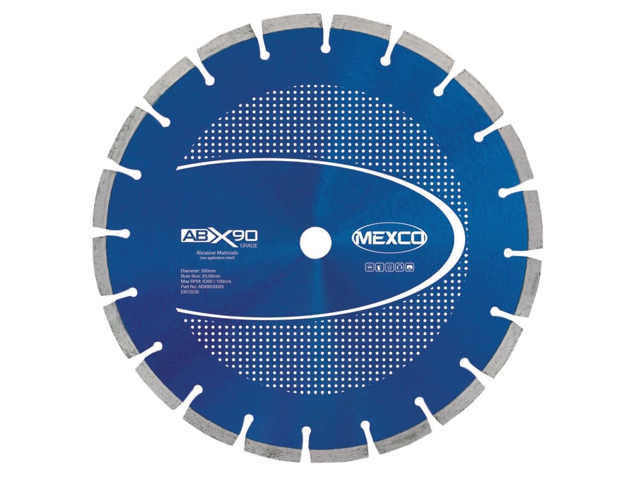 Mexco ABX9030020 300 x 20mm Diamond Blade