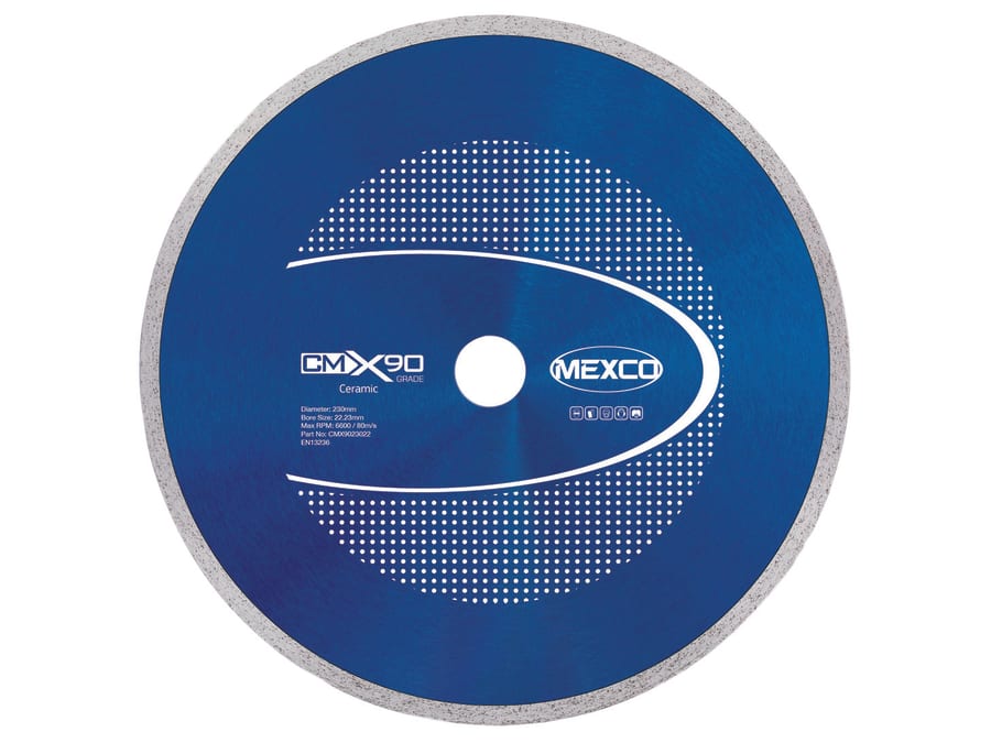 Mexco CMX9023022 X90 Grade Diamond Blade 230 × 22mm