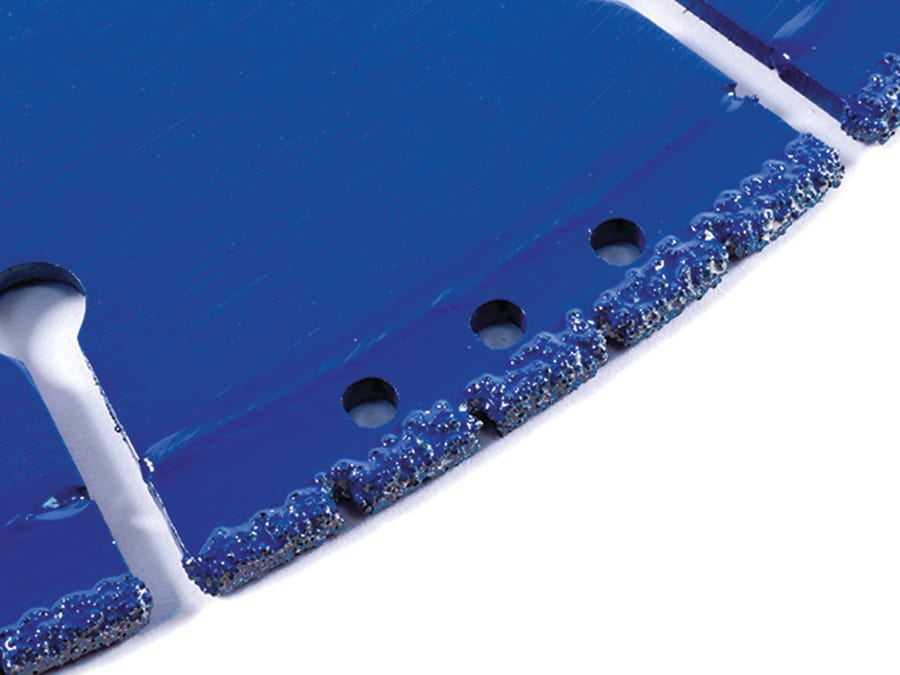 Mexco XCEL35025 350 x 25.4mm Metal Cut Diamond Blade