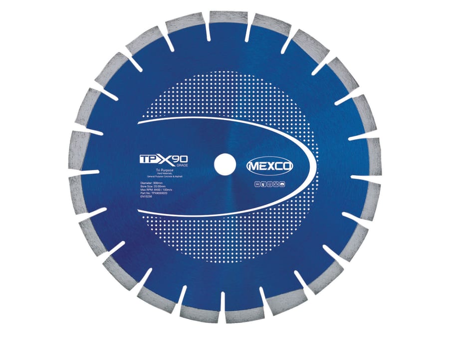 Mexco TPX9030020 Tri Purpose Diamond Blade 300 x 20mm