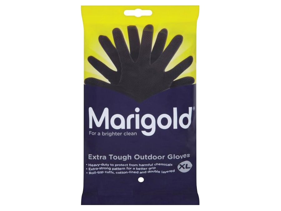 Marigold 145402 Extra Tough Outdoor Gloves Large with 6 Pairs