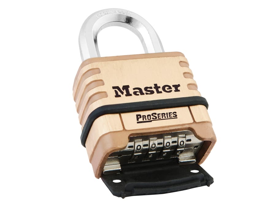 Master Lock 1175D 57mm 4 Digit Brass Padlock