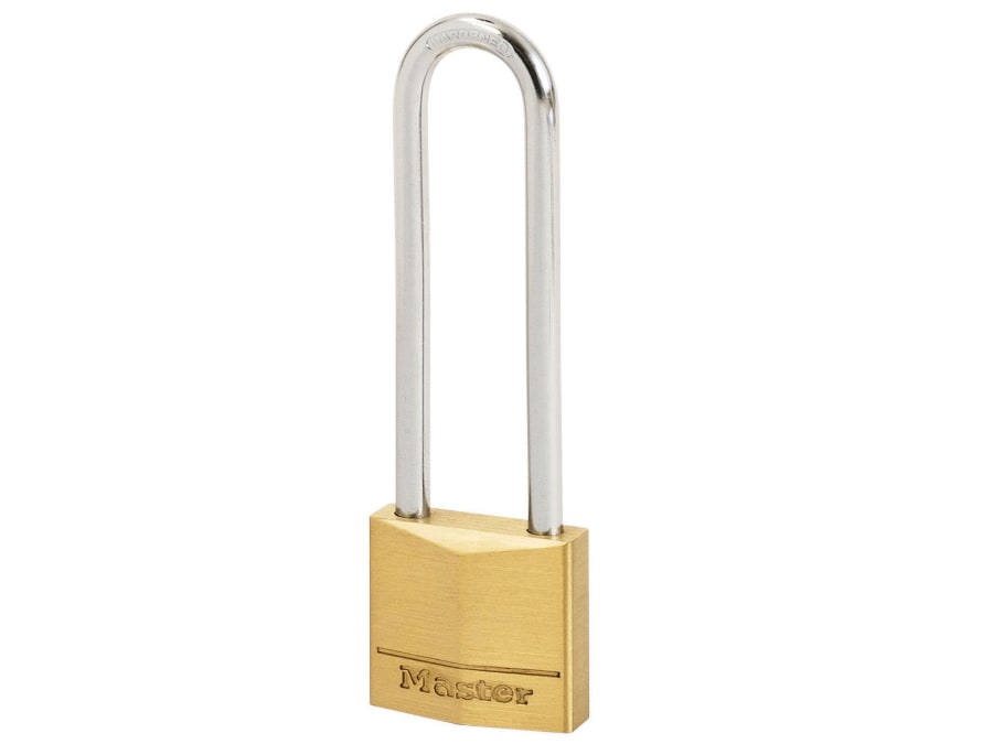 Master Lock 150EURDLJ 50mm Solid Brass Padlock with 64mm Shackle