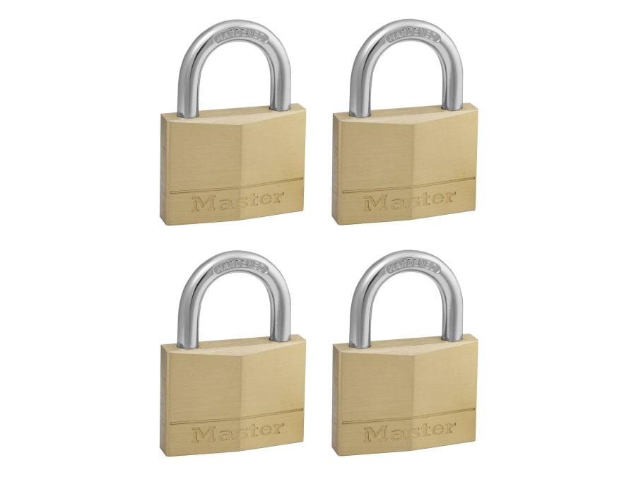 Master Lock 150EURQNOP 50mm Solid Brass Padlock Keyed Alike