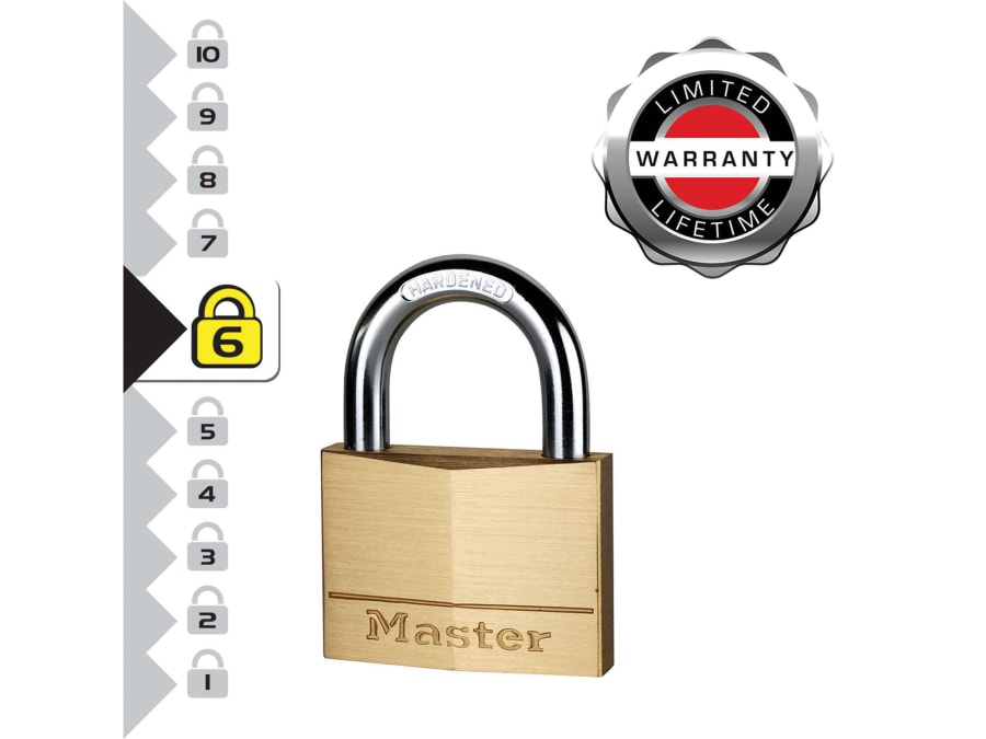 Master Lock 160EURD 60mm Padlock