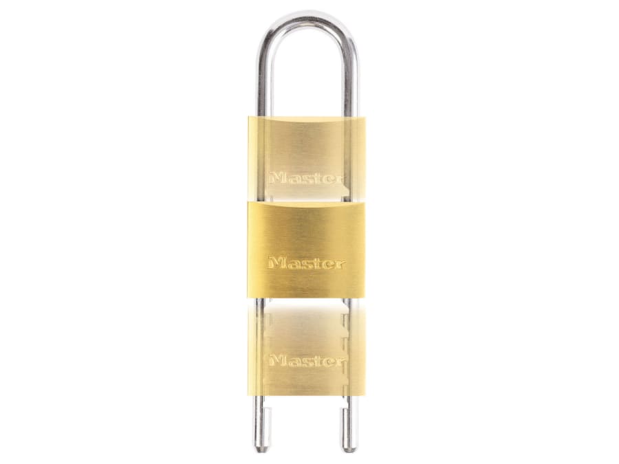 Master Lock 1950EURD 50mm Solid Brass Padlock with Adjustable Shackle