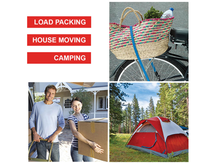 Master Lock 3020EURDAT Twin Wire Bungee Cord 60cm Red