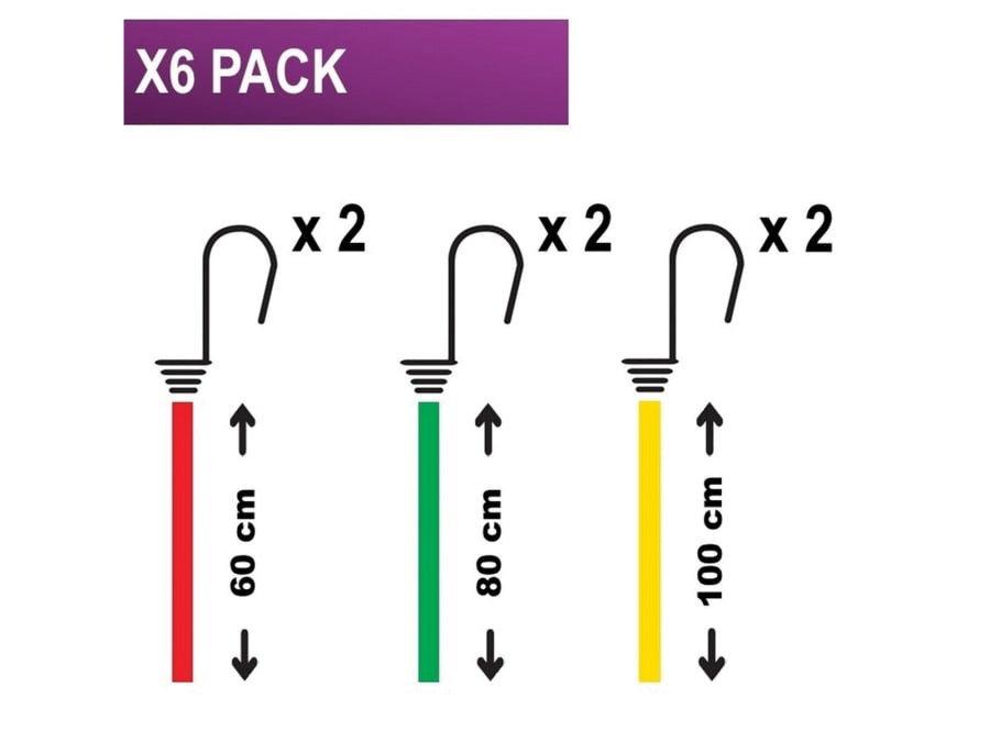 Master Lock 3107EURDAT Bungee Cord Set