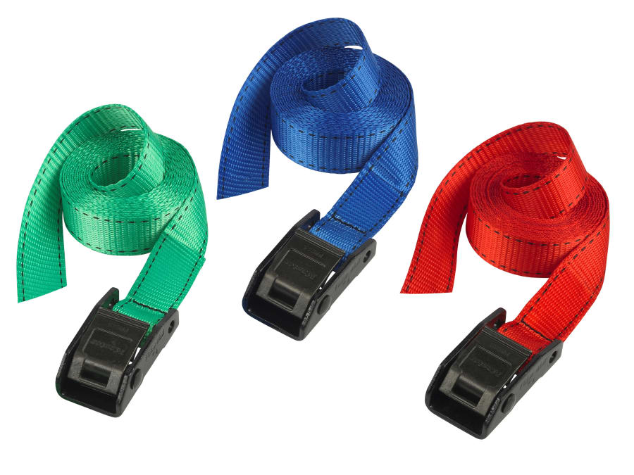Master Lock 3110EURDATCOL Lashing Strap with Metal Buckle 2.5m 150kg