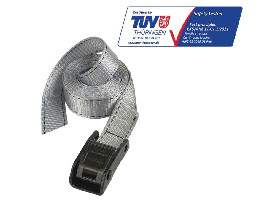Master Lock 3112EURDAT Lashing Strap 5m 150kg with Metal Buckle