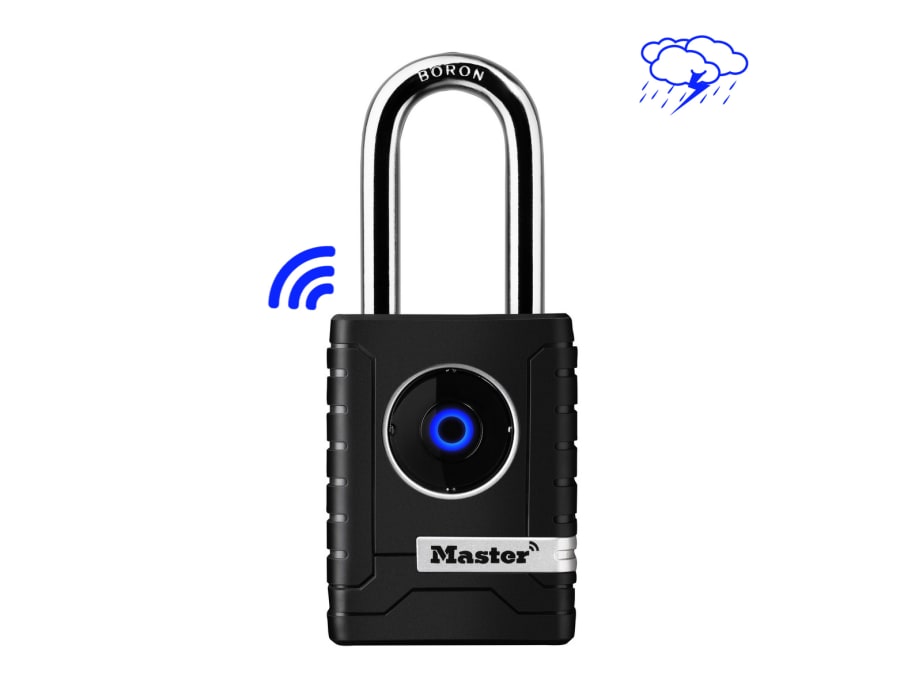 Master Lock 4401EURLHEC Bluetooth Outdoor Padlock