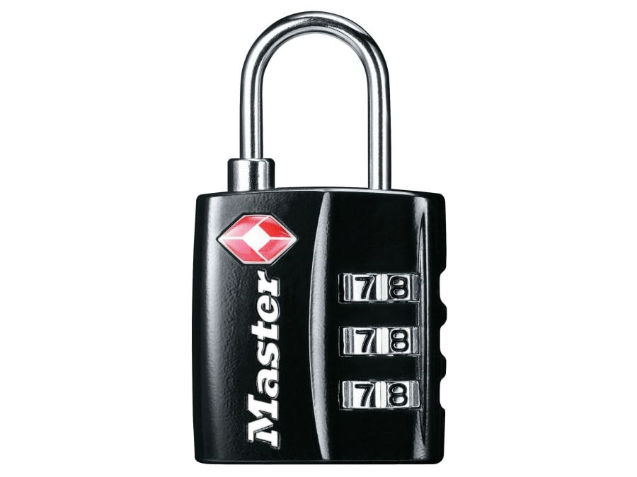 Master Lock 4680EURDBLK 30mm 3-Digit Combination Padlock