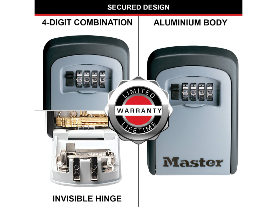 Master Lock 5401EURD Medium Select Access Key Lock Box