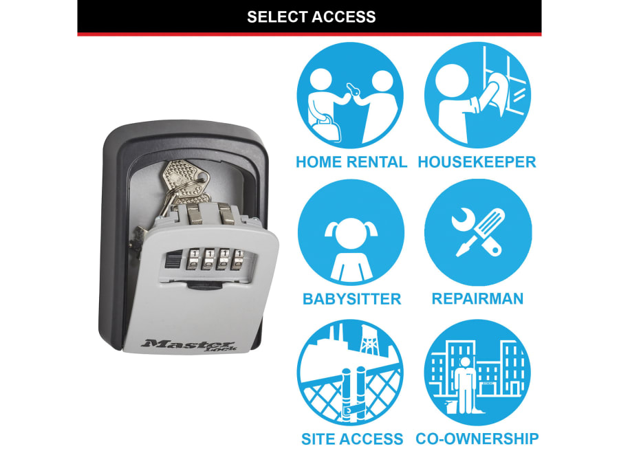 Master Lock 5401EURD Medium Select Access Key Lock Box