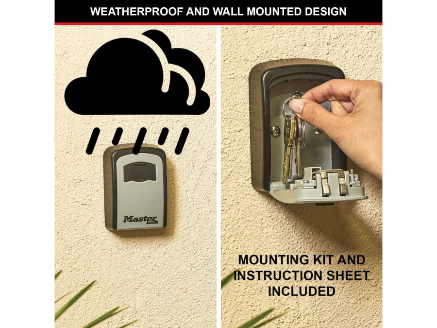 Master Lock 5401EURD Medium Select Access Key Lock Box