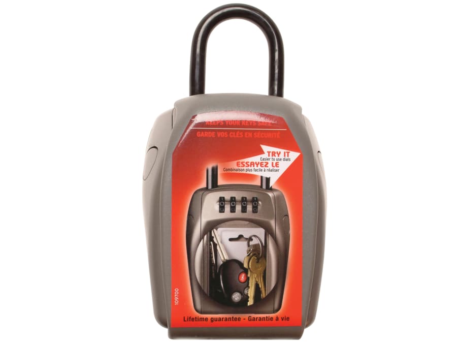 Master Lock 5414EURD Portable Shackled Combination Lock Box