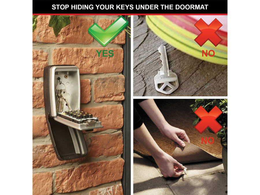 Master Lock 5423EURD Push Button Select Access Key Safe