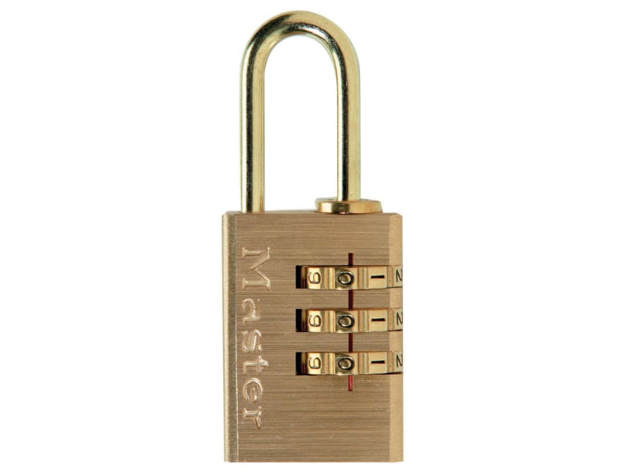 Master Lock 620EURD 20mm 3-Digit Combination Padlock
