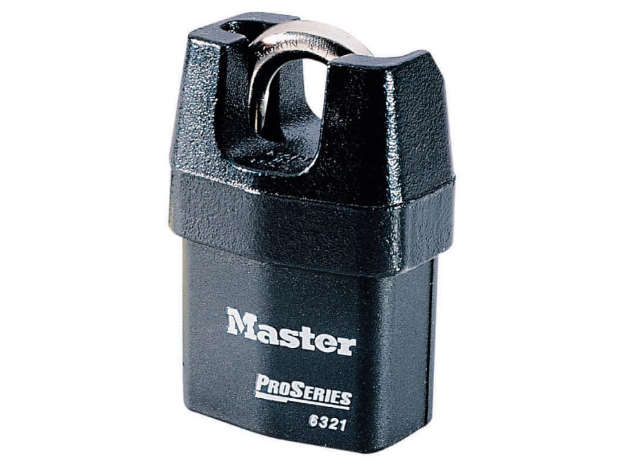 Master Lock 6321KA10G016 54mm Shrouded Shackle Padlock-Keyed Alike