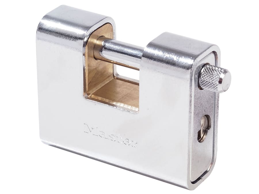 Master Lock 680EURD 80mm Armoured Zinc Body Shutter Padlock