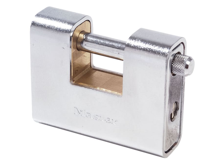 Master Lock 690EURD 90mm Zinc Body Shutter Padlock