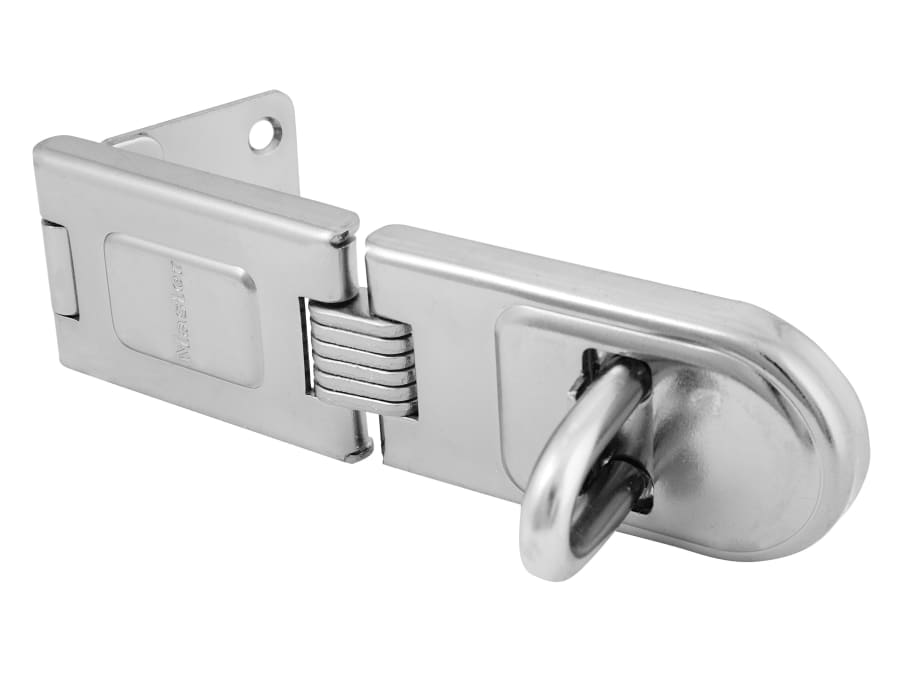 Master Lock 720EURD 160mm Wrought Steel Single Hinged Hasp