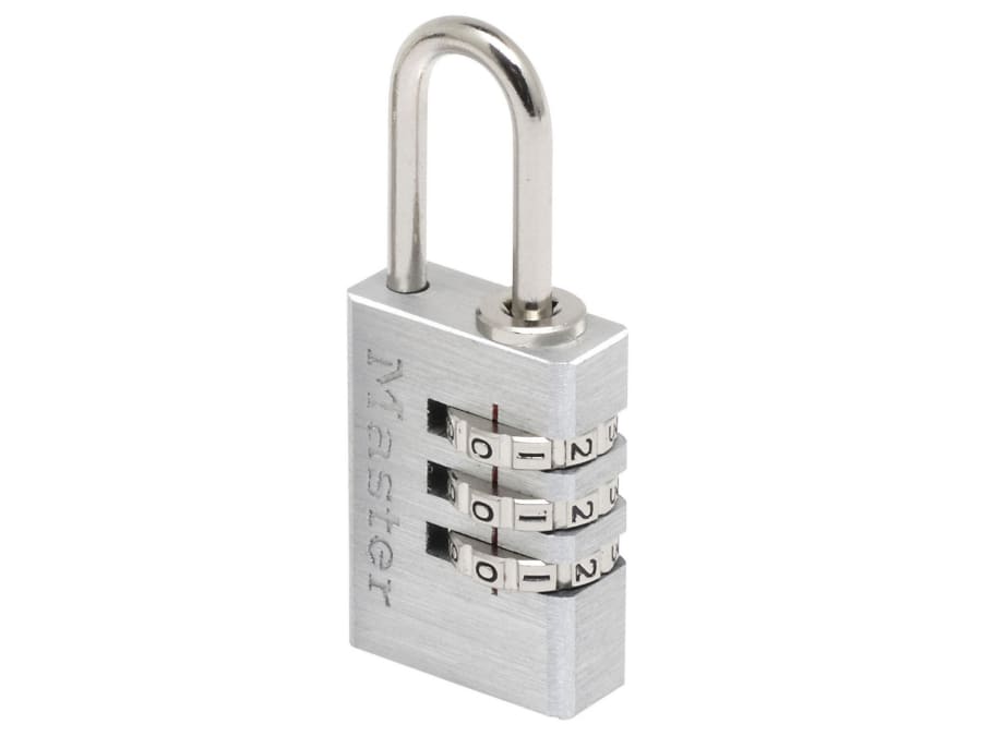 Master Lock 7620EURD 20mm 3-Digit Combination Padlock
