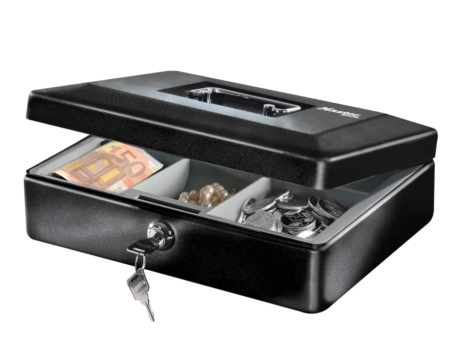 Master Lock CB10ML Small Cash Box with Keyed Lock