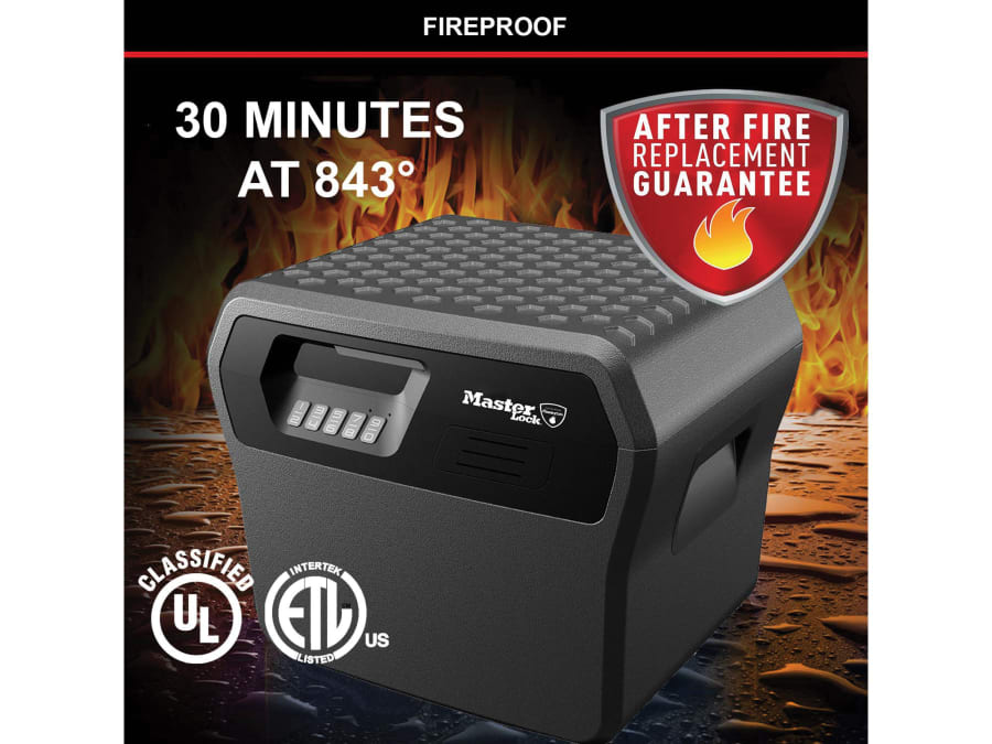 Master Lock FHW40300EURHRO Fire & Waterproof Security Chest