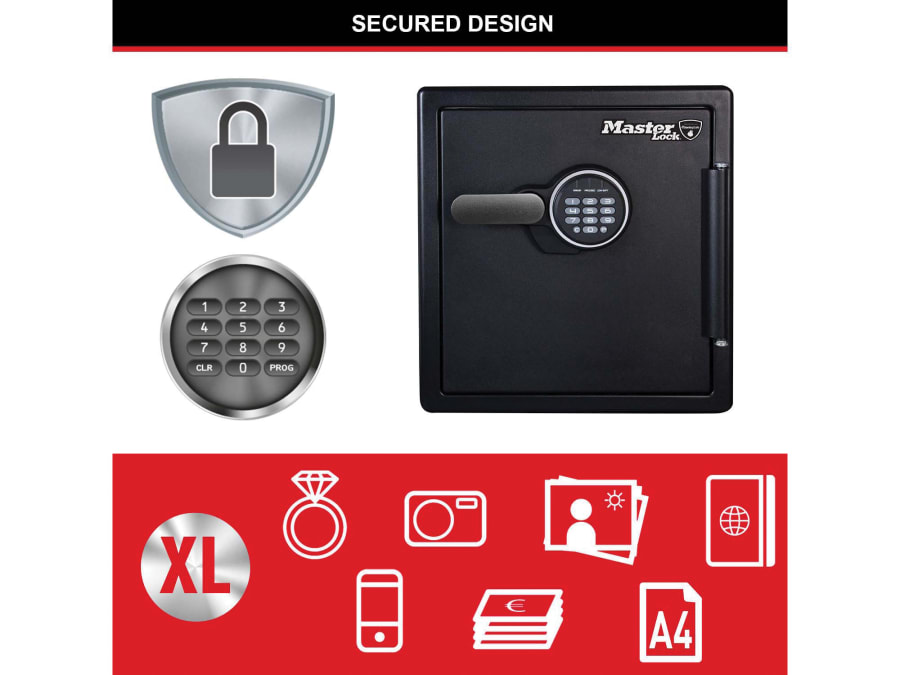 Master Lock LFW123FTC Extra Large Digital Fire & Water Safe