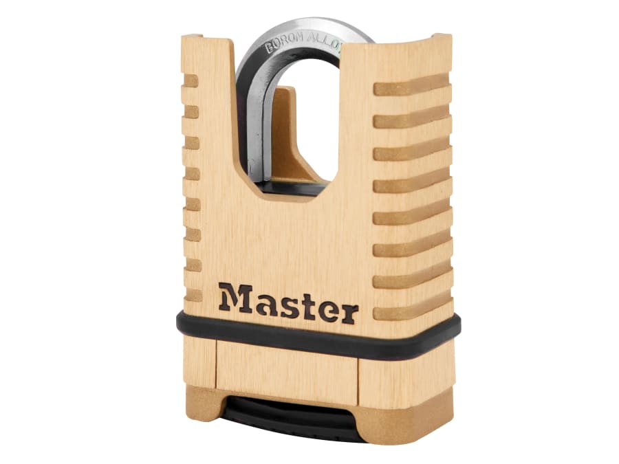 Master Lock M1177EURDCC 58mm Brass Combination Padlock