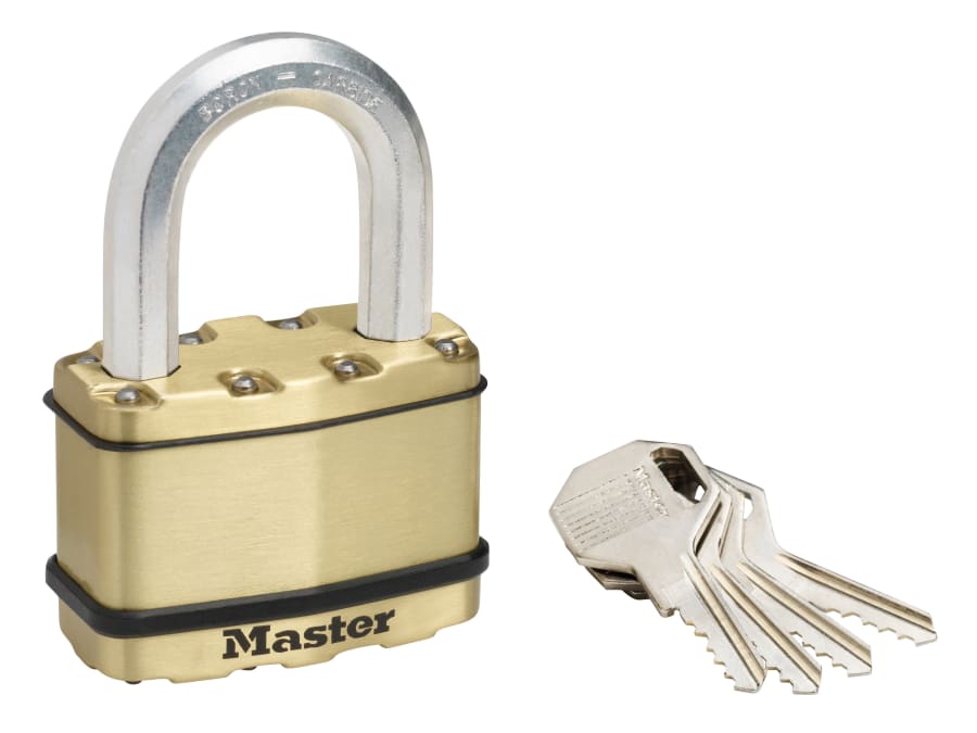 Master Lock M15BEURDLF Brass Finish 64mm Padlock