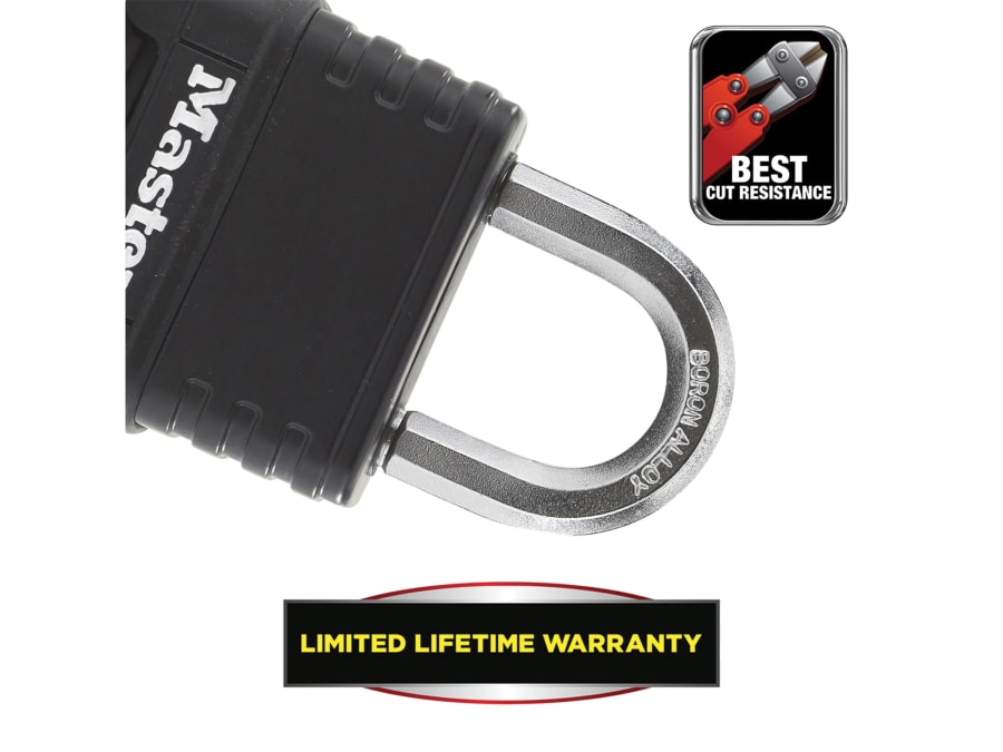 Master Lock M178EURD 50mm 4-Digit Combination Padlock