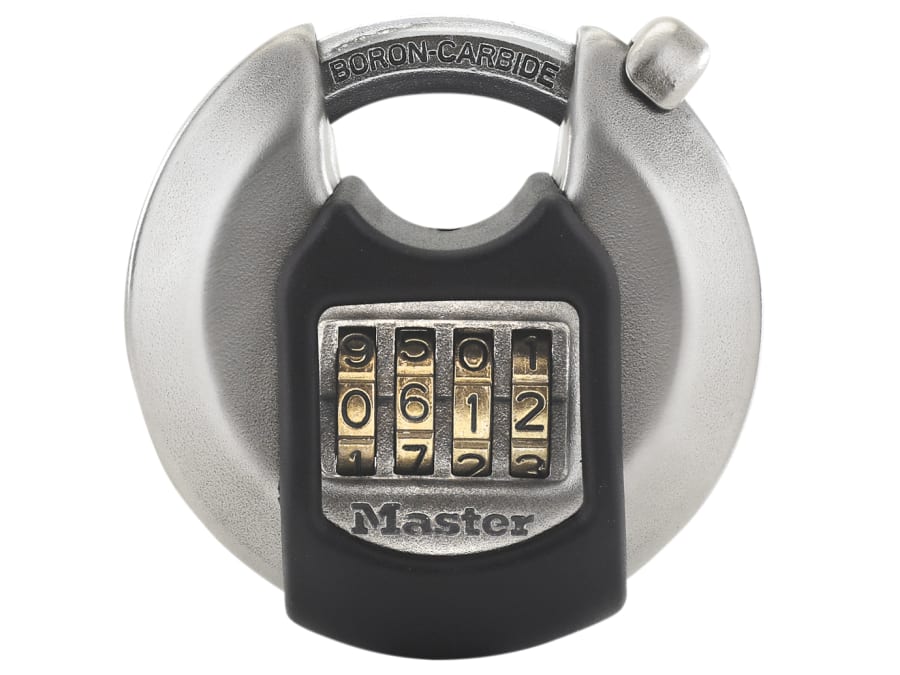 Master Lock M40EURDNUM 70mm 4-Digit Combination Discus Padlock