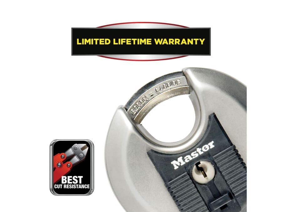 Master Lock M40EURD 70mm Stainless Steel Discus Padlock