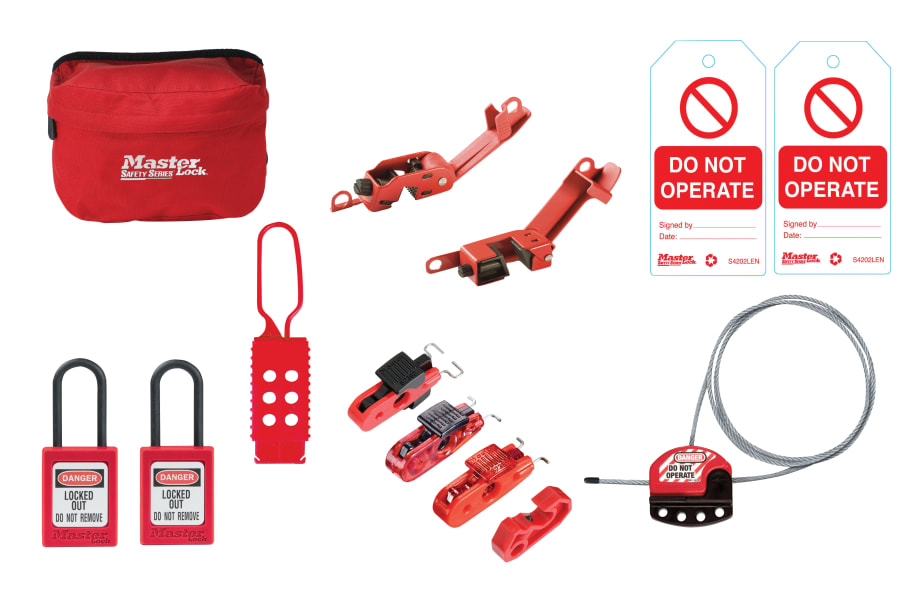 Master Lock MAINTKITEN Maintenance Lockout Kit