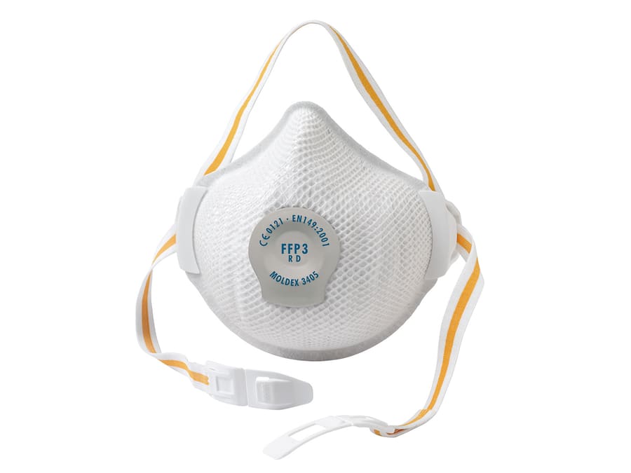 Moldex 340501 Air Plus FFP3 R D Valved Reusable Mask