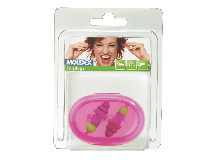 Moldex 641101 Rockets Corded Reusable Earplugs SNR 29 dB