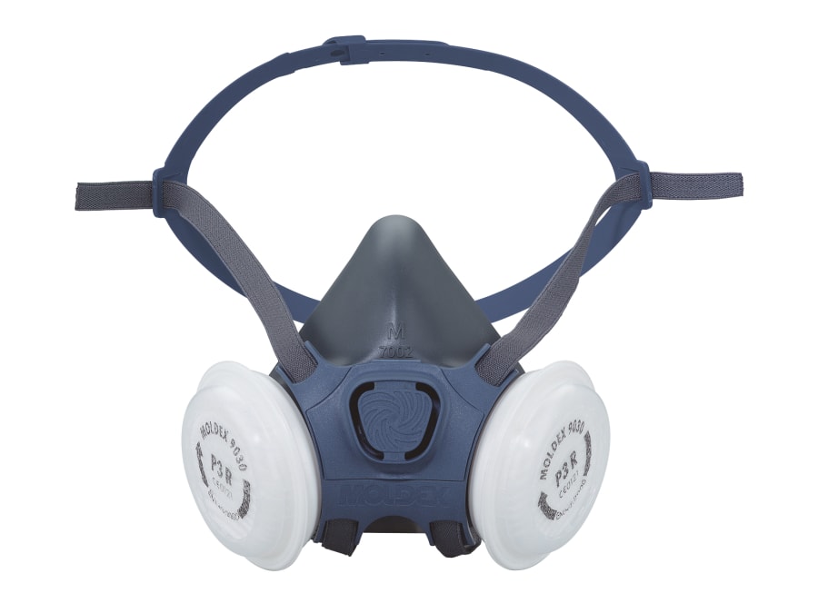 Moldex 703201 Series 7000 Half Mask with 2 × P3 R Filters
