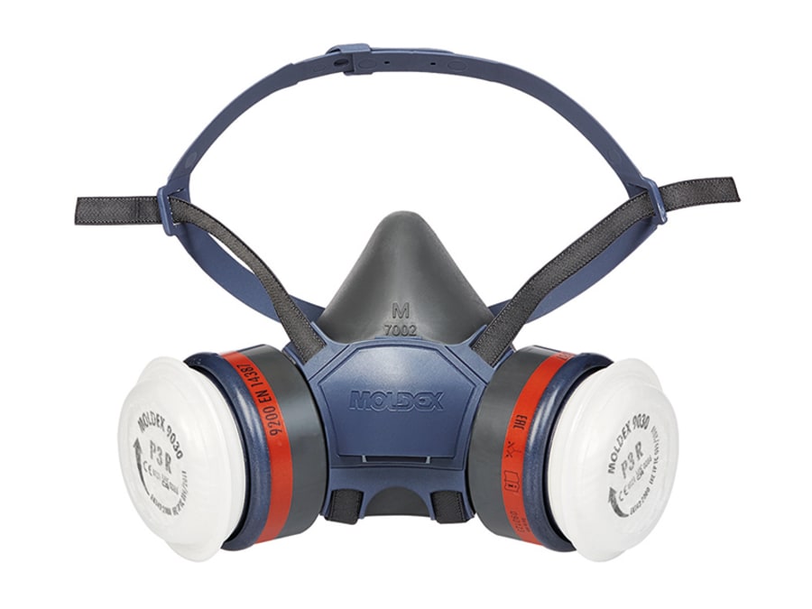 Moldex 712202 Series 7000 Half Mask Medium with 2 × A1P2 R Filters and Storage Box