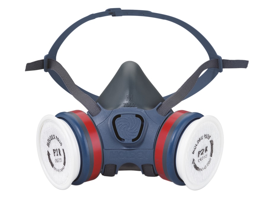 Moldex 712202 Series 7000 Half Mask Medium with 2 × A1P2 R Filters and Storage Box