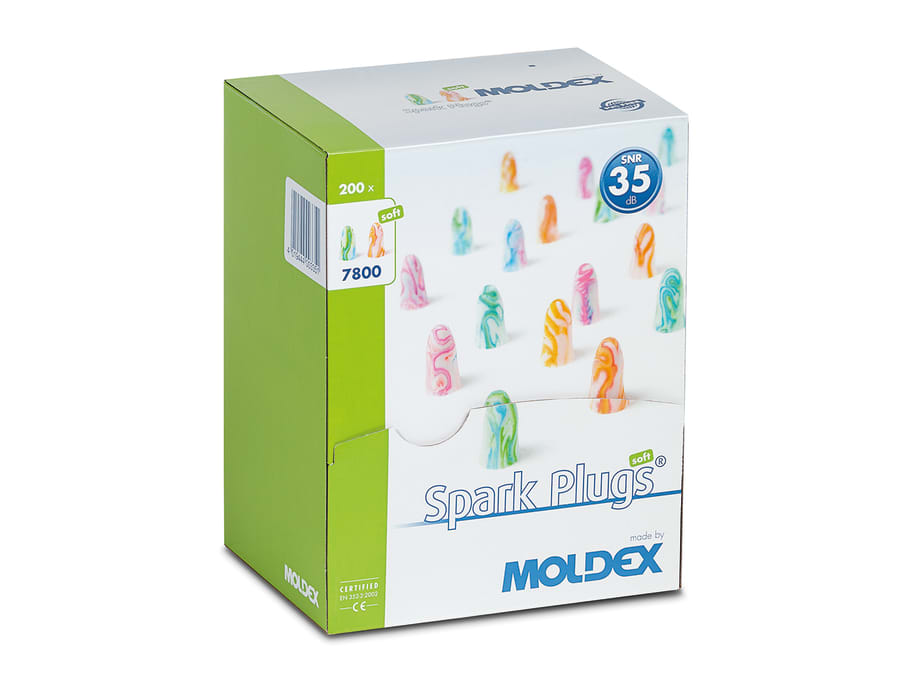 Moldex 780001 Earplugs SNR 35dB (200 Pairs)