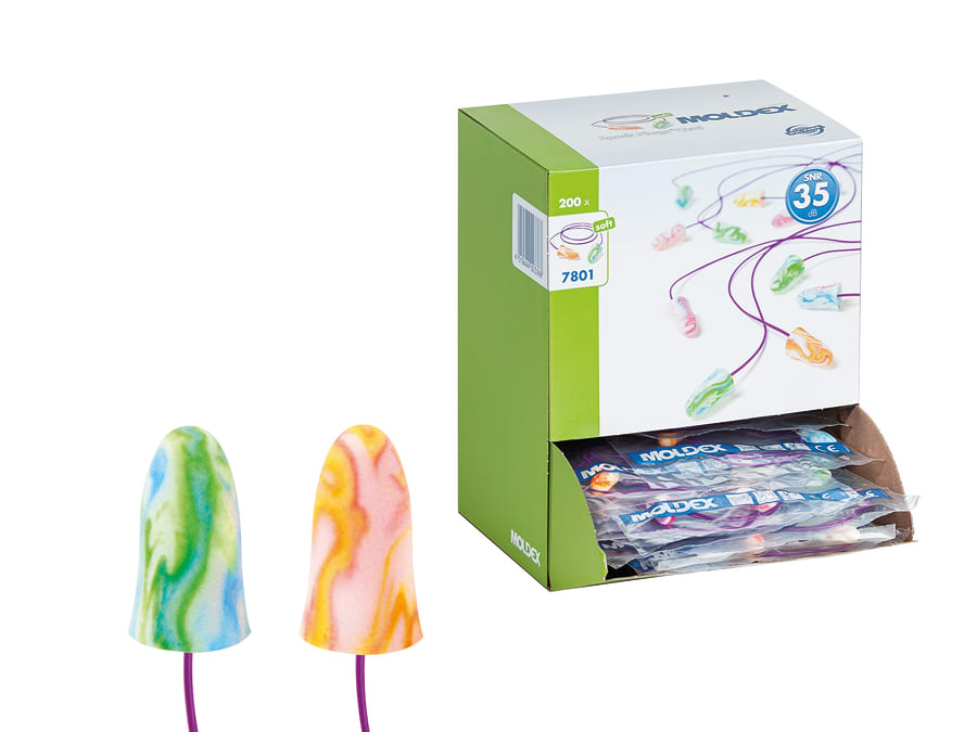 Moldex 780101 Spark Plugs Corded Earplugs SNR 35dB